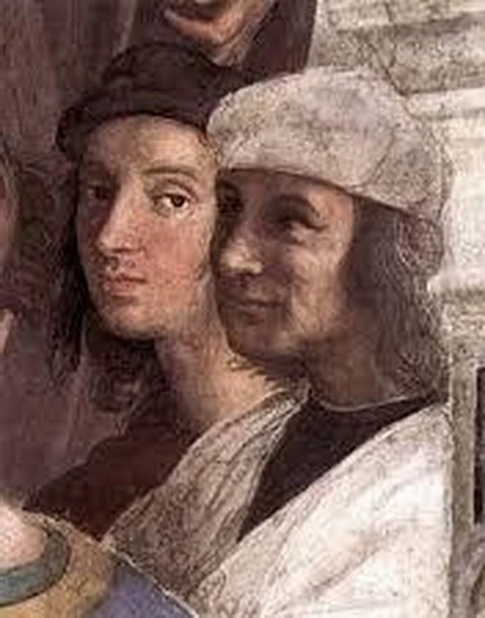 Autoritratto di Raffaello e ritratto di Timoteo Viti